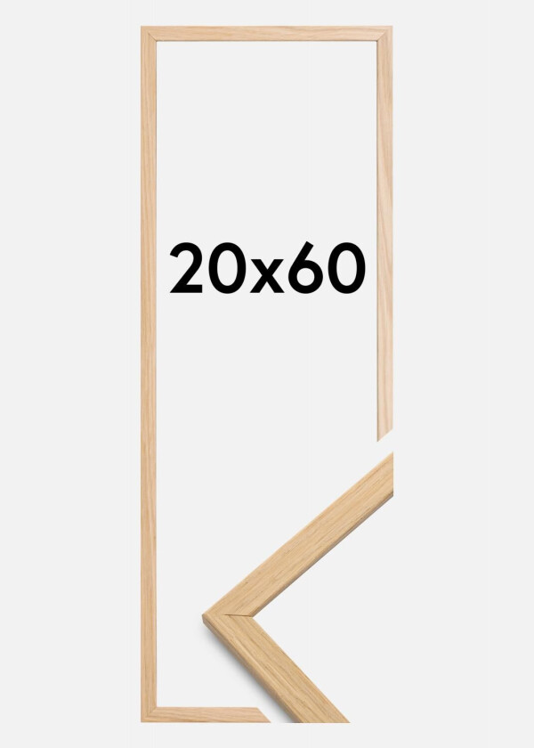 Ramme Edsbyn Akrylglass Eik 20x60 Cm