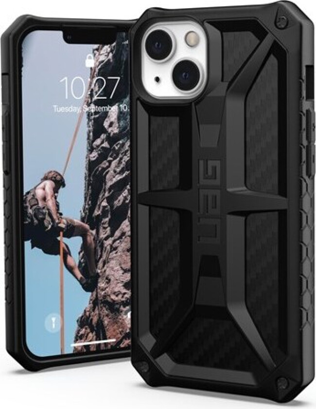Apple iPhone 13 Monarch Cover - Carbon Fiber