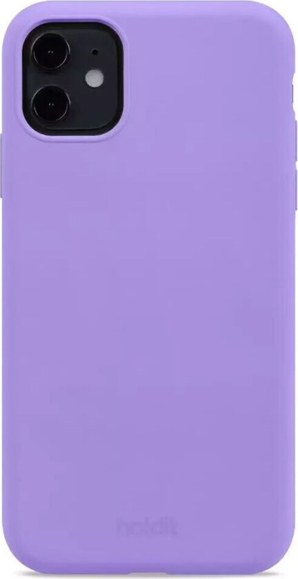 Holdit iPhone 11 Soft Touch Silikon Deksel - Violet