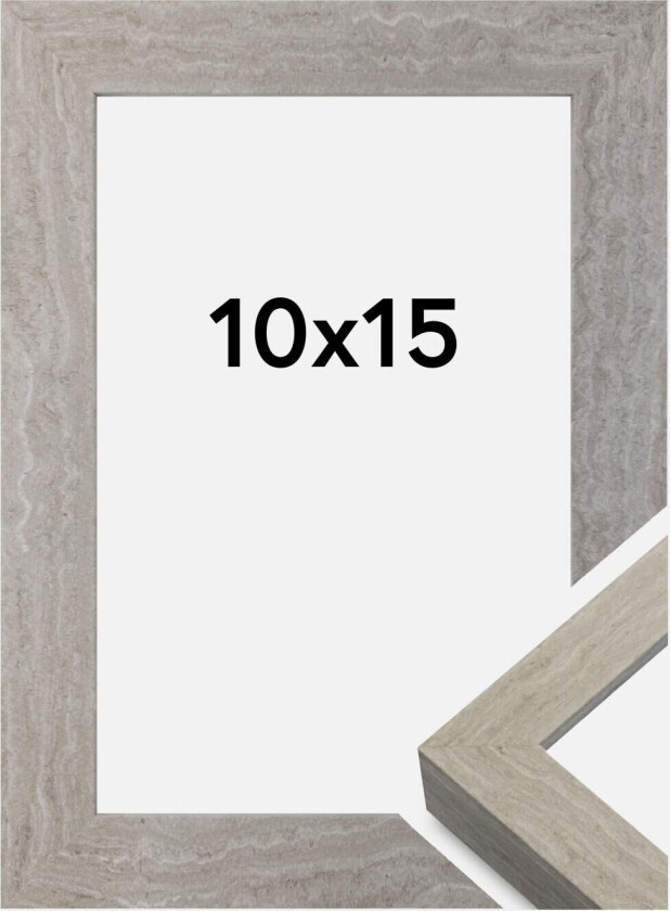 Ramme New Stockholm Grå 10x15 Cm