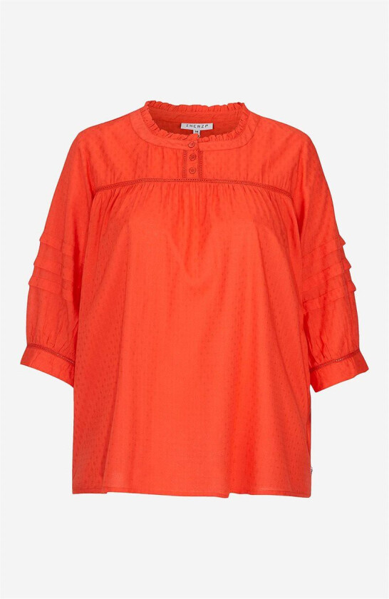 Bluse med strukturmønster Viviann S (42/44)