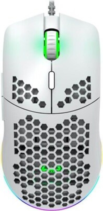 Gaming Puncher GM-11 - Mus - Optisk - 7 - Hvit