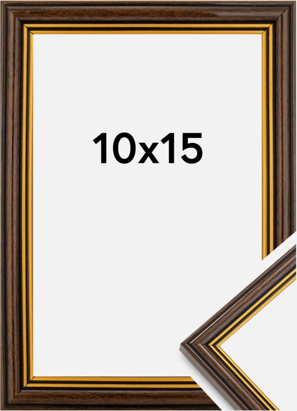 Ramme Classic Valnøtt 10x15 Cm