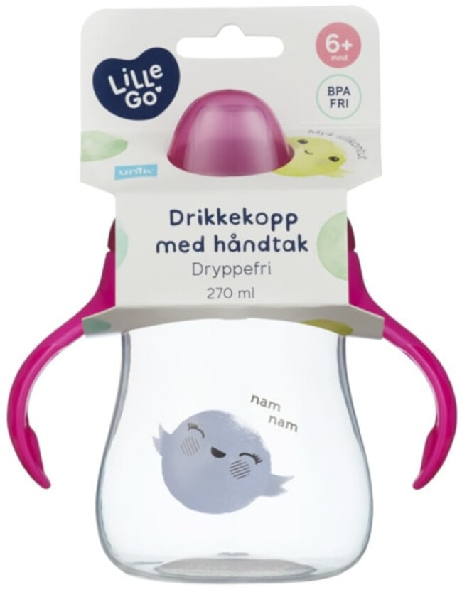 Drikkekopp m/Håndtak&Tut