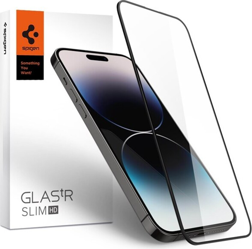 tR Slim HD 1 Pack FC black - iPhone 14 Pro