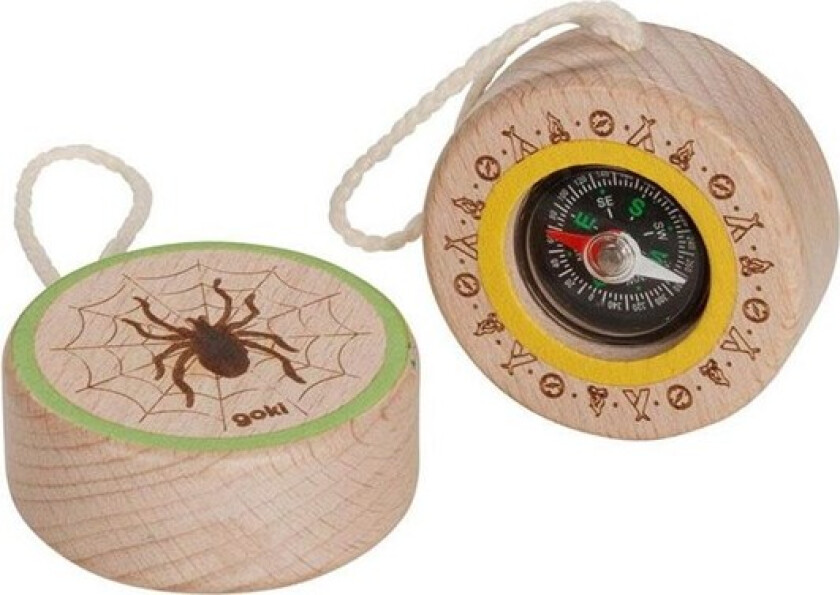 Wooden Compass Spider