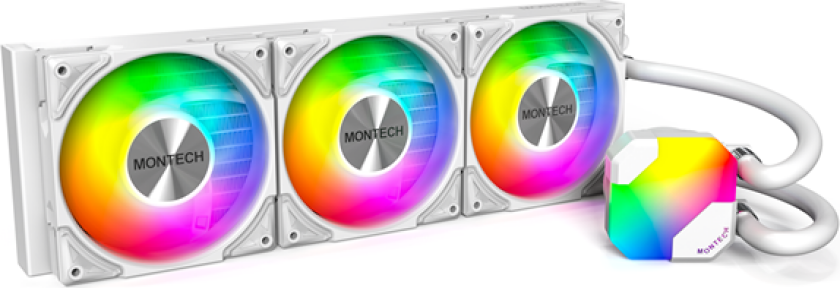 Hyper Flow ARGB 360 - White - CPU Vannkjøling - Max 29 dBA