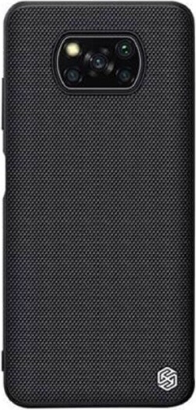 teksturert Xiaomi Poco X3 NFC-veske (sort) universal