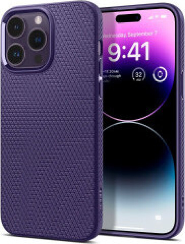 Liquid Air iPhone 14 Pro Max deep purple
