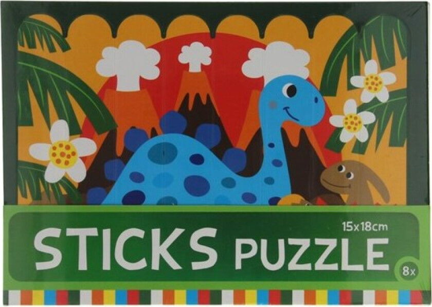 Strip puzzle - Dino Gulv