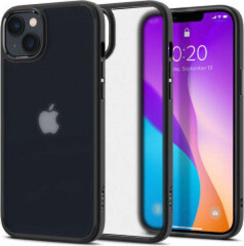 Ultra Hybrid iPhone 14 frost black