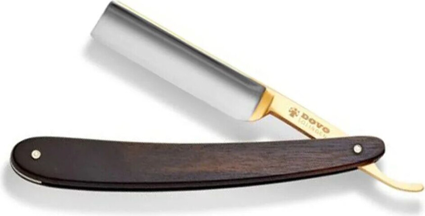 Dovo Straight Razor 5/8"- Ebonywood Black, Apex