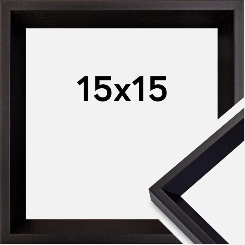 Ramme Globe Svart 15x15 Cm