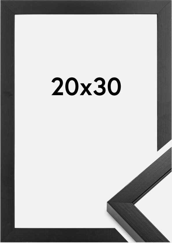 Ramme Amanda Box Svart 20x30 Cm