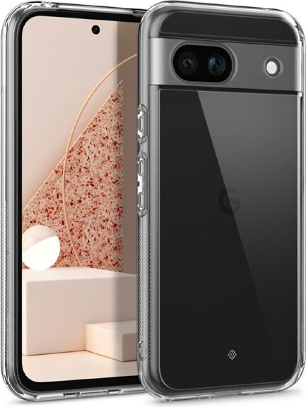 Caseology Capella Google Pixel 8a crystal clear