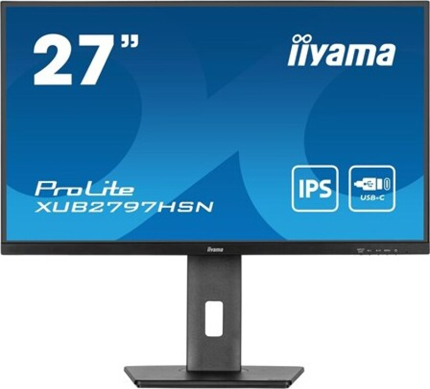 27" iiyama ProLite XUB2797HSN-B1 - LED monitor - Full HD (1080p) - 27" - 1 ms - Skjerm