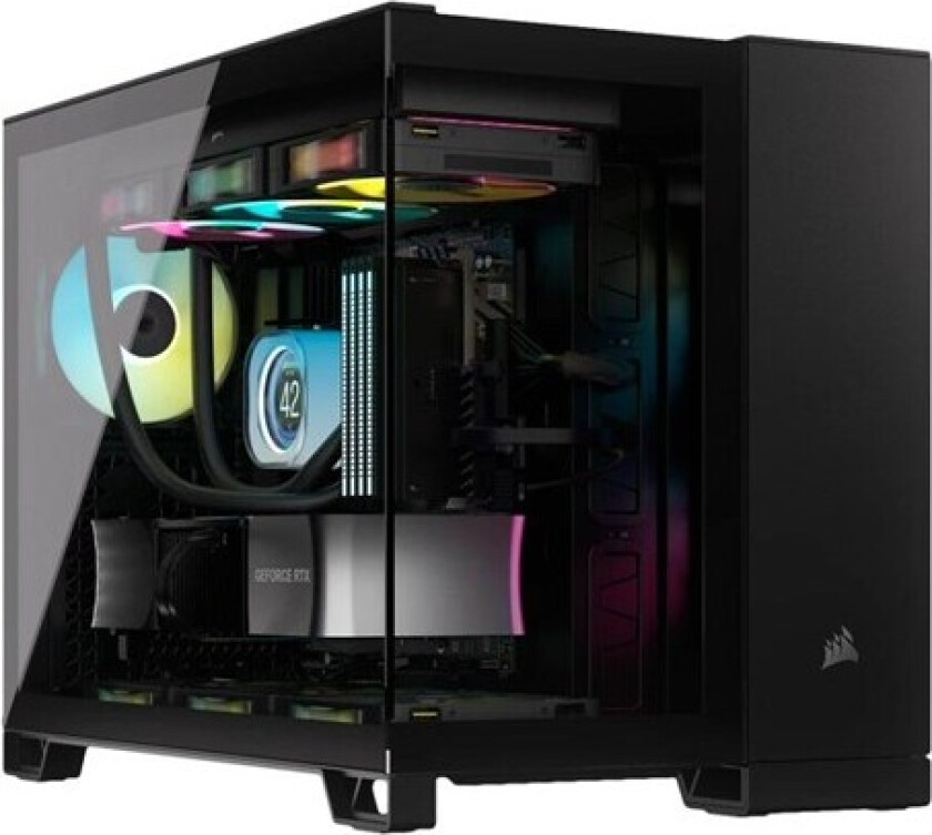 iCUE LINK 2500X RGB - Kabinett - Tower - Svart