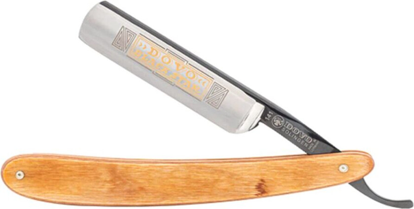 Dovo Straight Razor 5/8"- Pakkawood, Blackstar