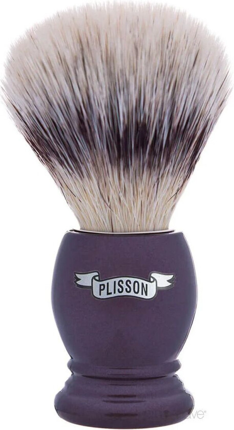 Plisson Shaving Brush, High Mountain White Fibre & Pearl Brown- Size 12