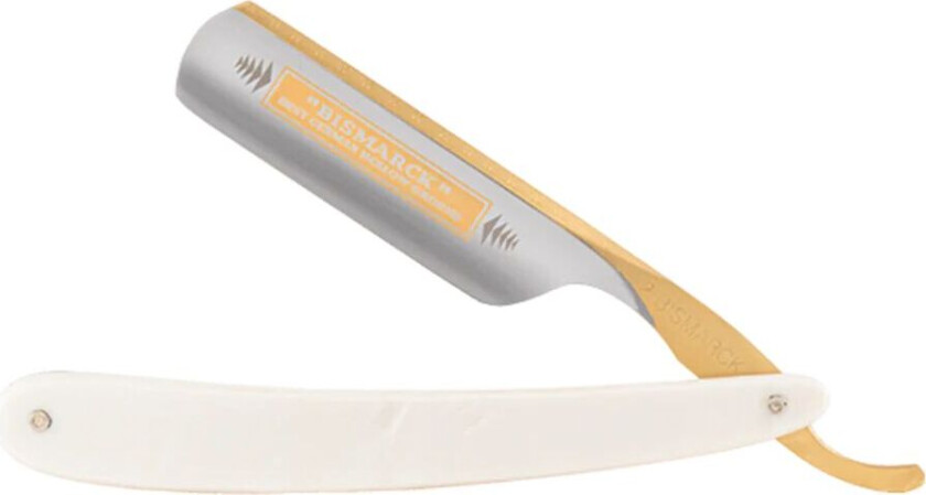 Dovo Straight Razor 6/8"- Pearl White, Bismarck