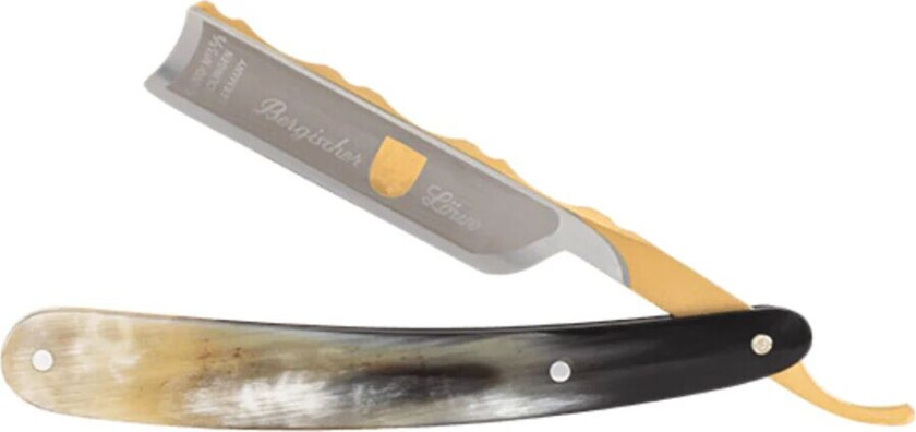 Dovo Straight Razor 5/8"-  African Cowhorn, Bergischer Løve