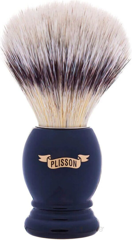 Plisson Shaving Brush, High Mountain White Fibre & Black Acryl- Size 12