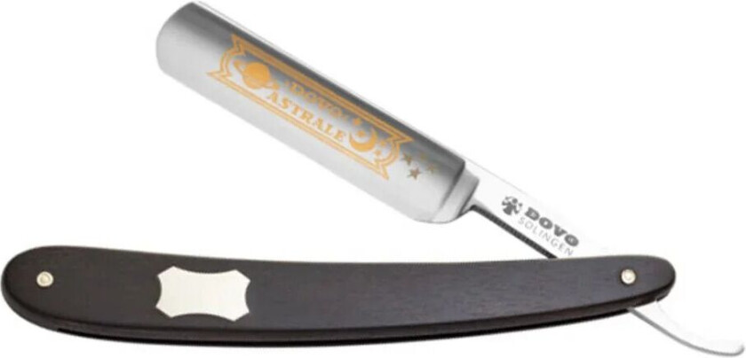 Dovo Straight Razor 5/8"-  Black Ebony, Astrale