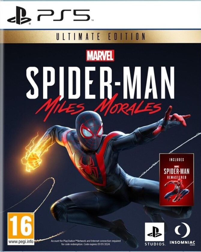 Marvel's Spider-Man: Miles Morales (Ultimate Edition) - Sony PlayStation 5 - Action/Adventure