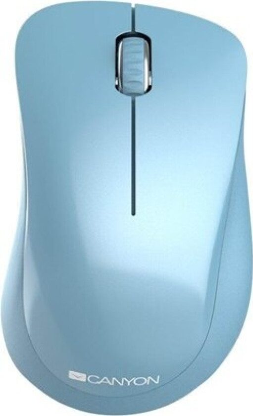 MW-11 - mouse - 2.4 GHz - niagara - Mus - Optisk - 3 knapper - Blå