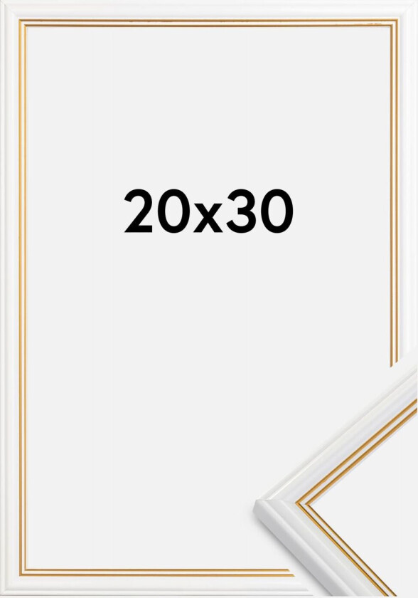 Ramme Classic Hvit 20x30 Cm