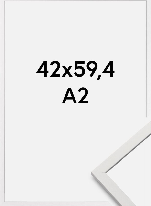 Ramme Edsbyn Hvit 42x59,4 Cm (A2)