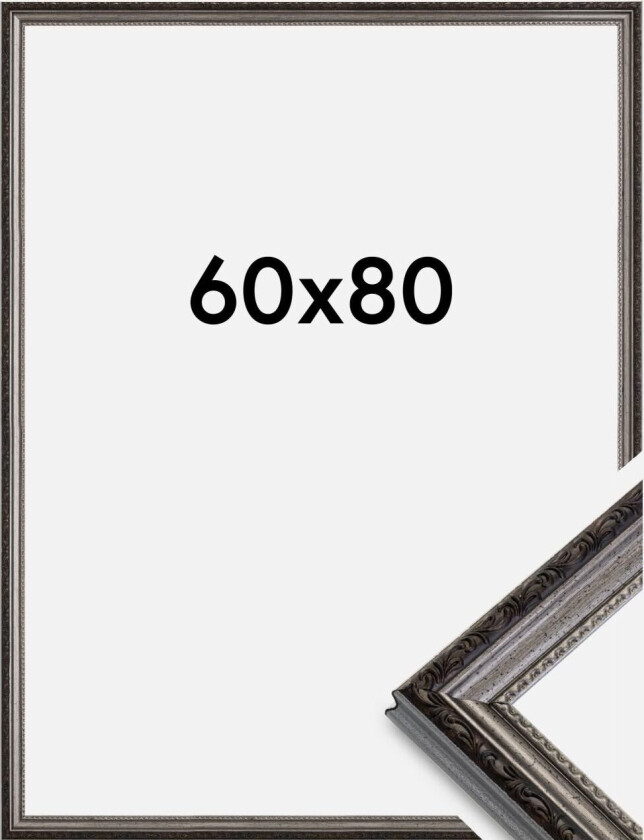 Ramme Abisko Akrylglass Sølv 60x80 Cm