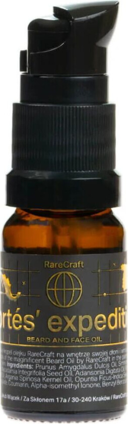 Rarecraft Cortes' Expedition, Beard Oil 10 Ml