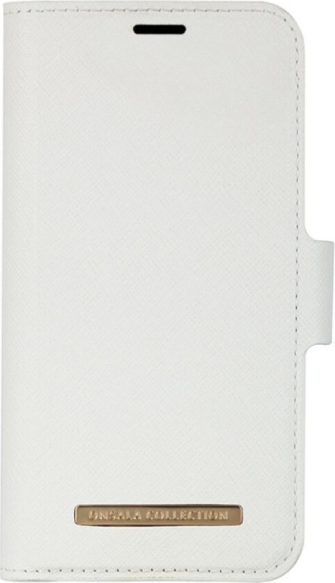 Wallet Case iPhone 12 Mini Saffiano White