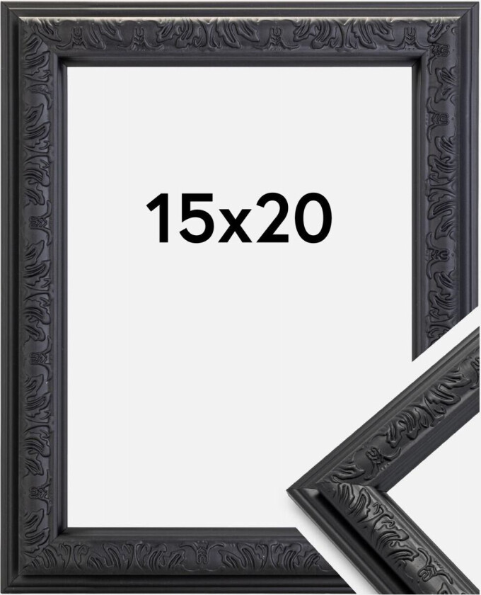 Ramme Nostalgia Svart 15x20 Cm