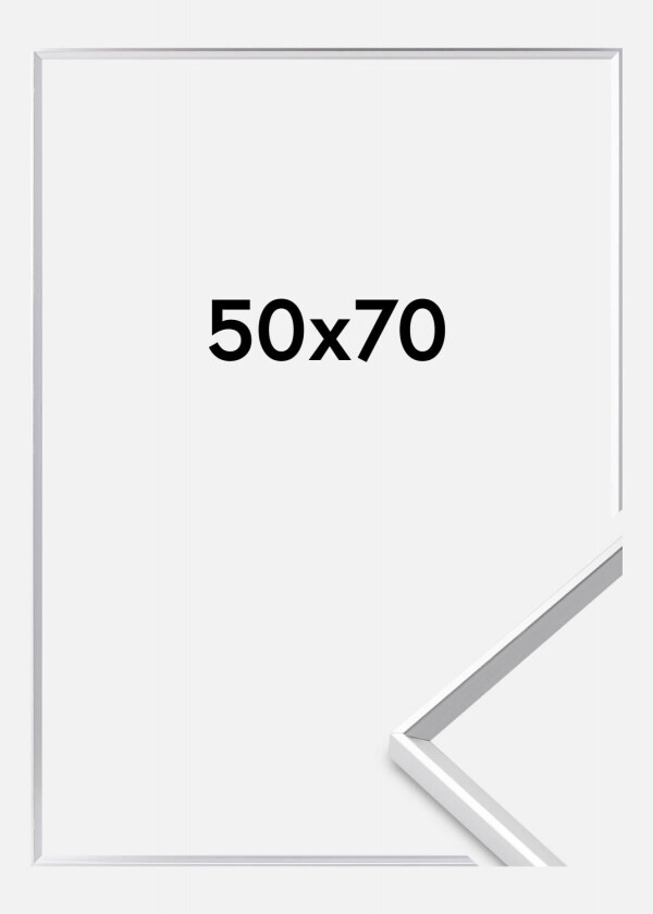 Ramme Desire Akrylglass Sølv 50x70 Cm