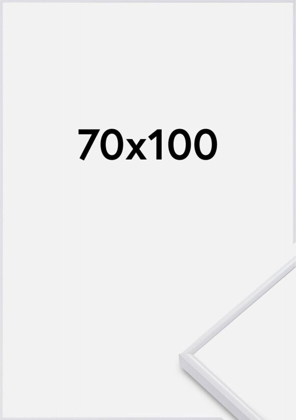 Ramme Visby Akrylglass Hvit 70x100 Cm