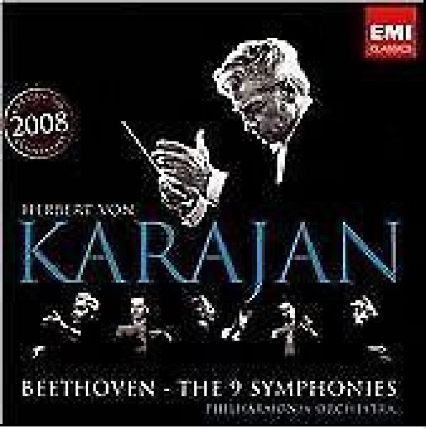 Herbert von Karajan : Herbert Von Karajan: The 9 Symphonies CD 5 discs (2008)