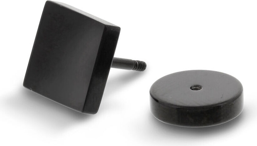 , Øredobb i stål sort