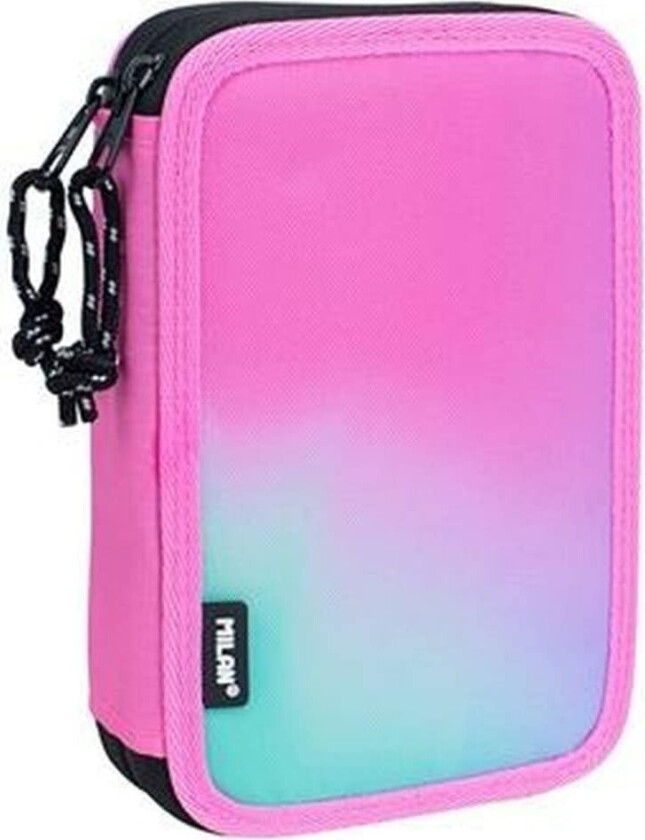 Dobbelt pennal Milan Sunset 34 Parts Pink 19,5 x 13 x 5 cm