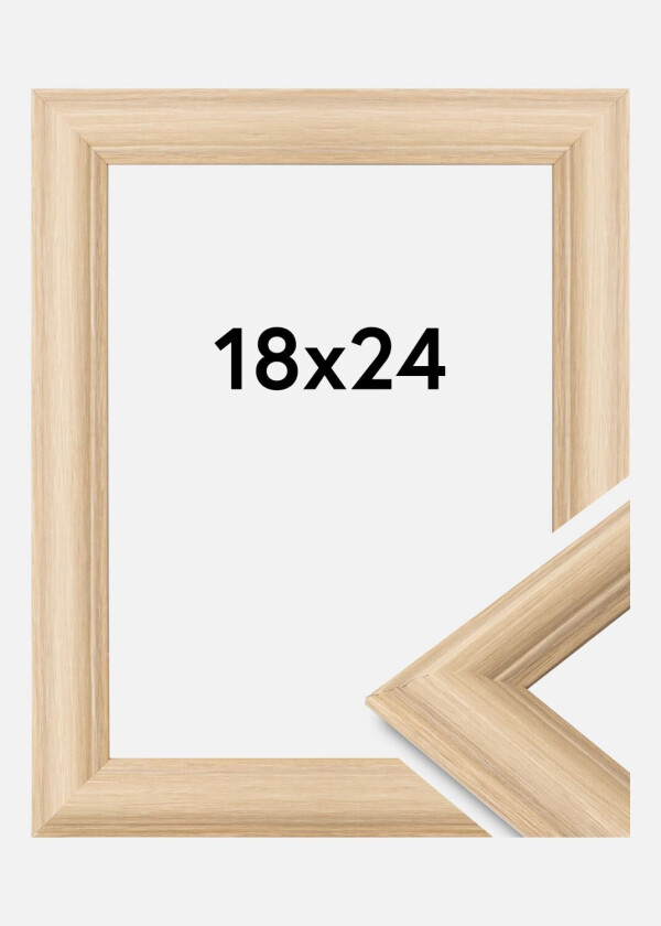 Ramme Västkusten Akrylglass Ek 18x24 Cm