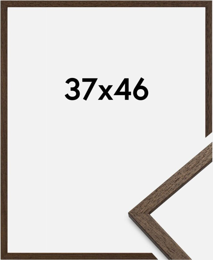 Ramme Edsbyn Akrylglass Valnøtt 37x46 Cm