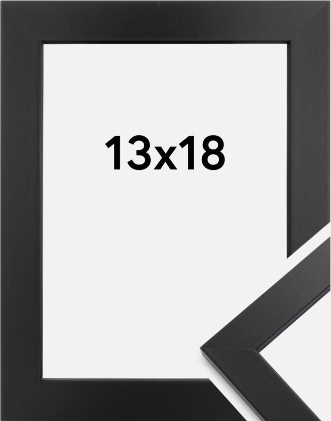 Ramme Black Wood 13x18 Cm