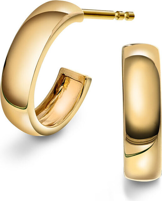 , Øredobber i 585 gult gull