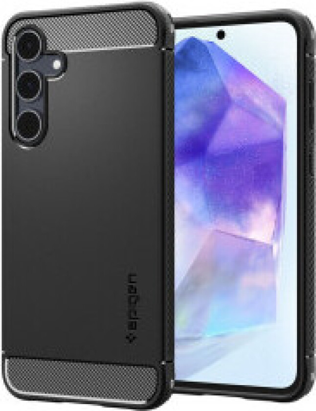 Rugged Armor - matte black - Samsung Galaxy A55