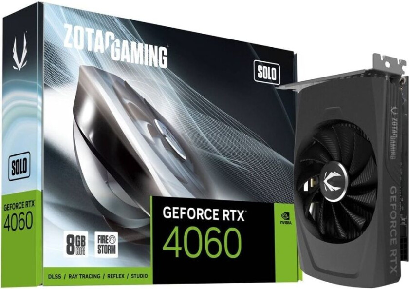 GeForce RTX 4060 Solo - 8GB GDDR6 RAM - Grafikkort