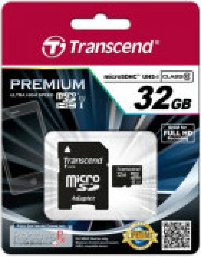MicroSDHC UHS-I Premium - 32GB
