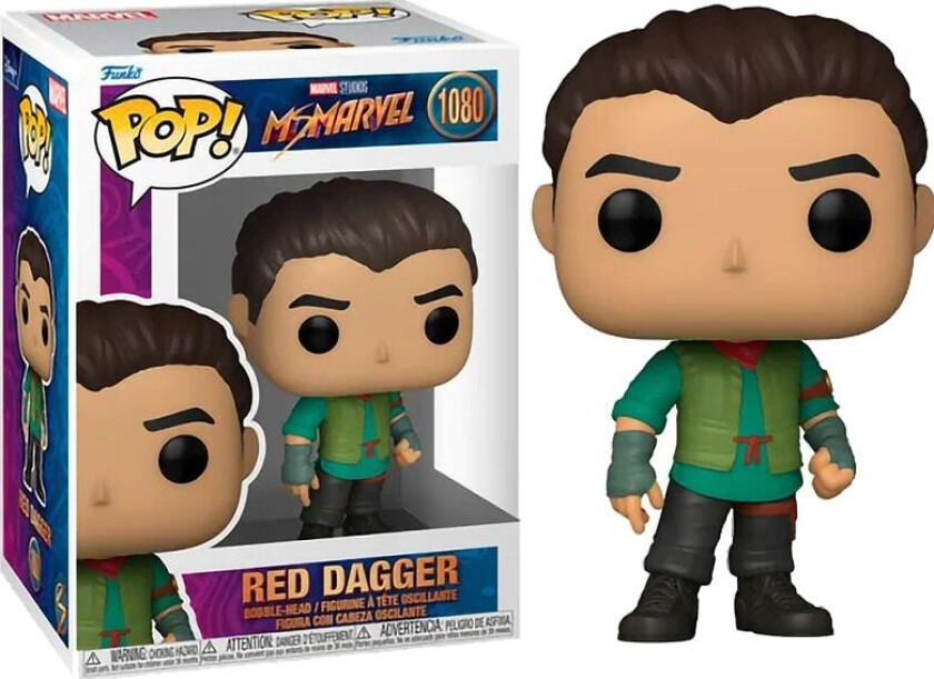 ! POP VINYL Ms. Marvel Red Dagger