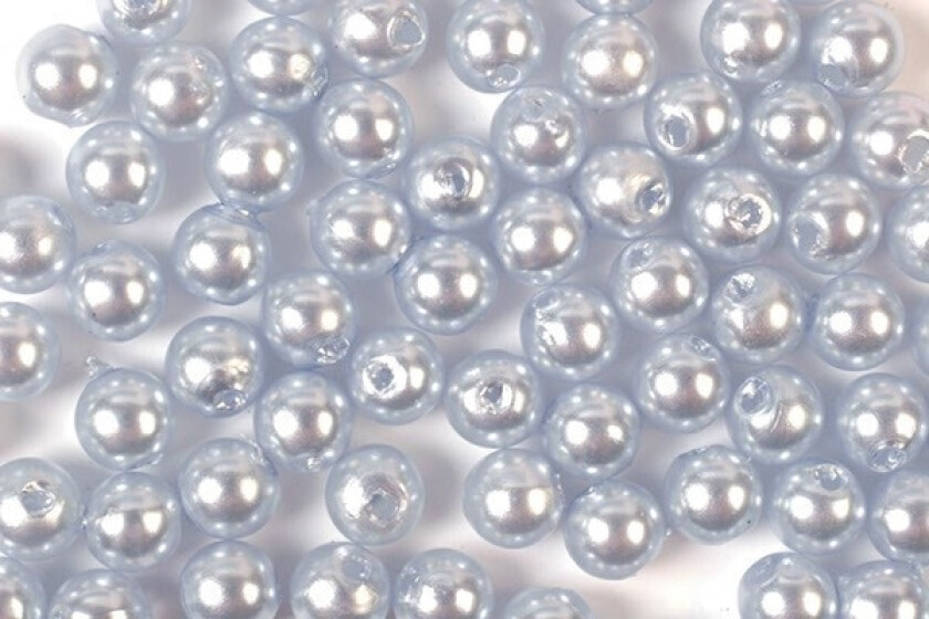 Bilde av Voksperler 3mm 500g l.blå