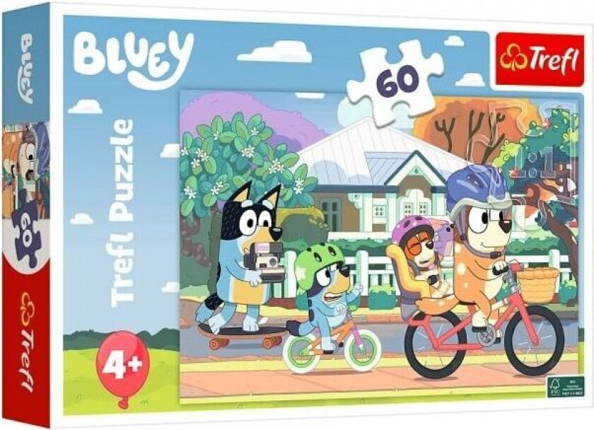 60 Bit Happy Bluey - Multi/patterned - ONE SIZE